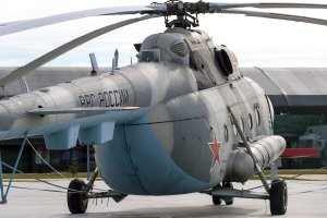 Вроде это Ми-8. Вид сзади ))