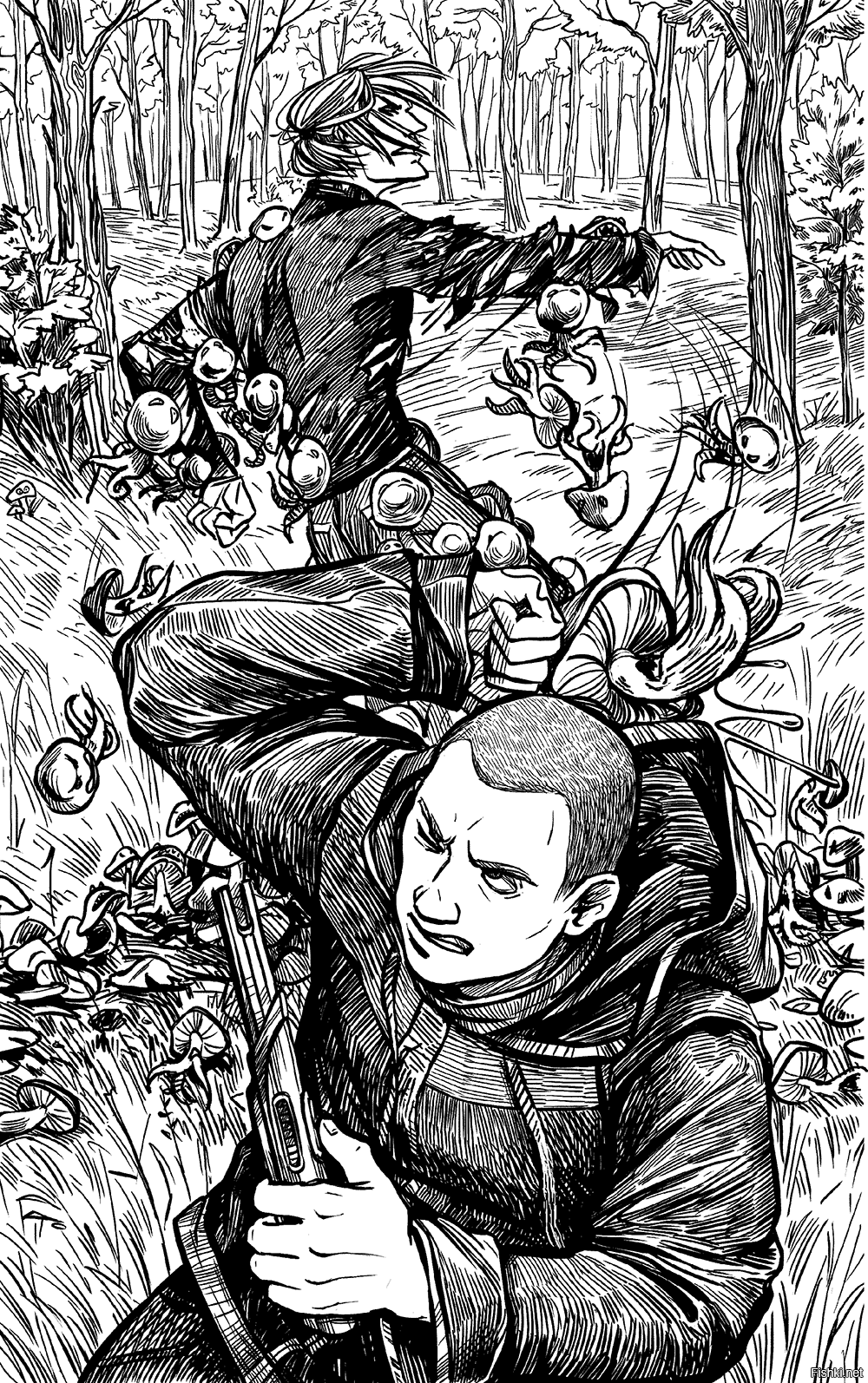 Подборка из осеннего леса