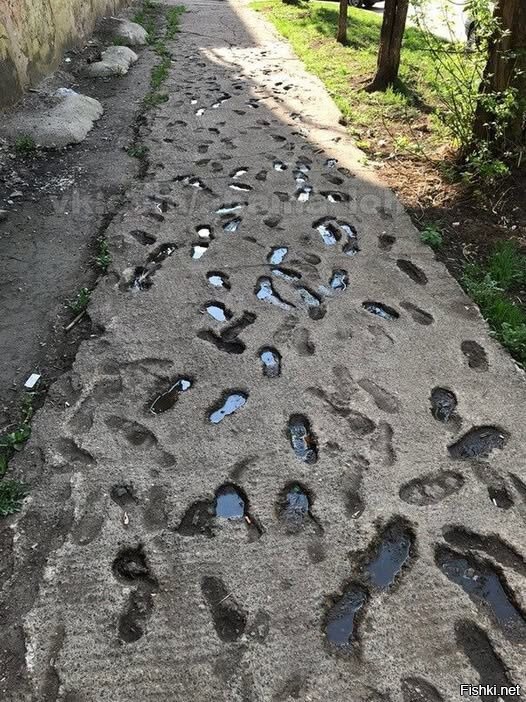 а вот "аллея славы" у людей