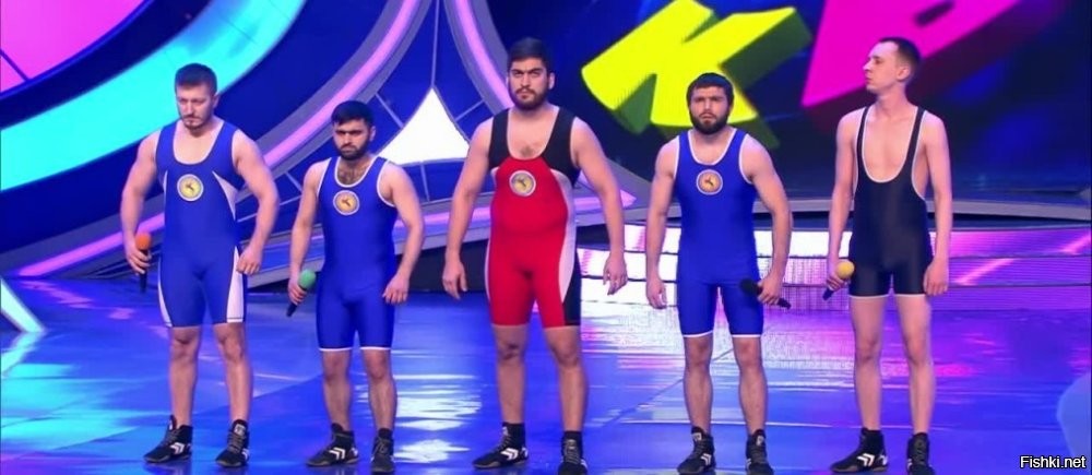 Команда КВН "Борцы" из Сургута.