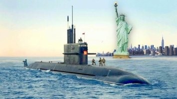 Нет, не в Калифорнии... Прямой текст...
Русские идут. Как российская подлодка всплыла возле статуи Свободы в США

27 марта 2014 года запомнился жителям США, как один из самых тревожных дней нового тысячелетия. Руководство страны вместе с военачальниками Пентагона без преувеличения находились в состоянии паники, а экстренные выпуски новостей по всем каналам успешно передавали это состояние всей остальной части звёздно-полосатой нации.

Причина этому была одновременно и очень проста, и в то же время невероятна. Дело в том, что в этот день буквально в нескольких сотнях метров от Манхеттена и Статуи Свободы всплыла российская лодка проекта 955 «Борей», имеющая на борту 16 пусковых шахт для ядерных ракет.

После того как жители Нью-Йорка смогли собственными глазами и во всей красе увидеть российскую угрозу, причем в мельчайших подробностях, страну охватило состояние неописуемого ужаса.

К слову сажать, это был далеко не единственный случай появления русских субмарин у берегов США. Еще в 80-е годы прошлого столетия советские подводники неоднократно подходили к самым берегам Америки, буквально наплевав на всю пентагоновскую систему безопасности.

Там дальше ну очень много букв, кому интересно найдёте...