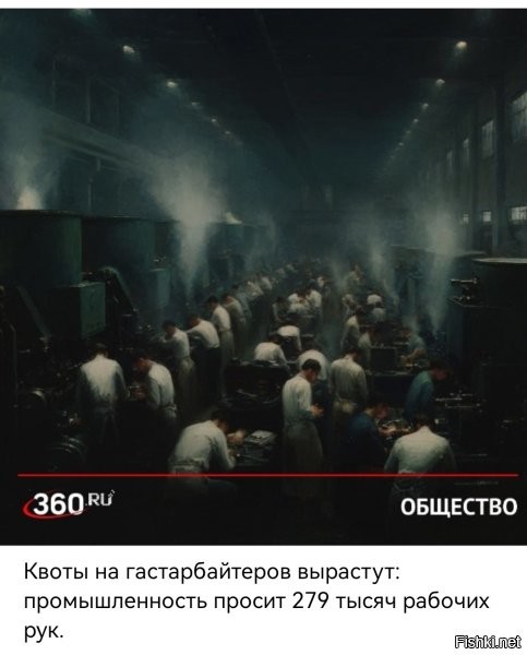 Стоп-стоп. А куда это они делись? Что, все разбегаются с заводов из-за маленьких зарплат и по заветам известного политика "идут в бизнес"? Или может кое-кто, при расширении производства прибыль посчитал, а кто будет работать забыл?