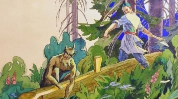 Это ж Шурале, история повторилась)) По крайней мере такие случаи наводят на мысль откуда  в свое время появились народные сказки.