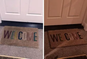 А в чем проблема? "Добро пожаловать" днем и "Мы пришли" вечером?