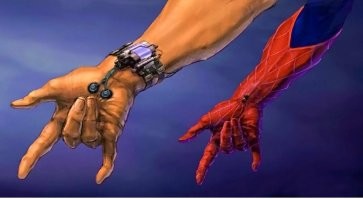 Ну не из жопы же!