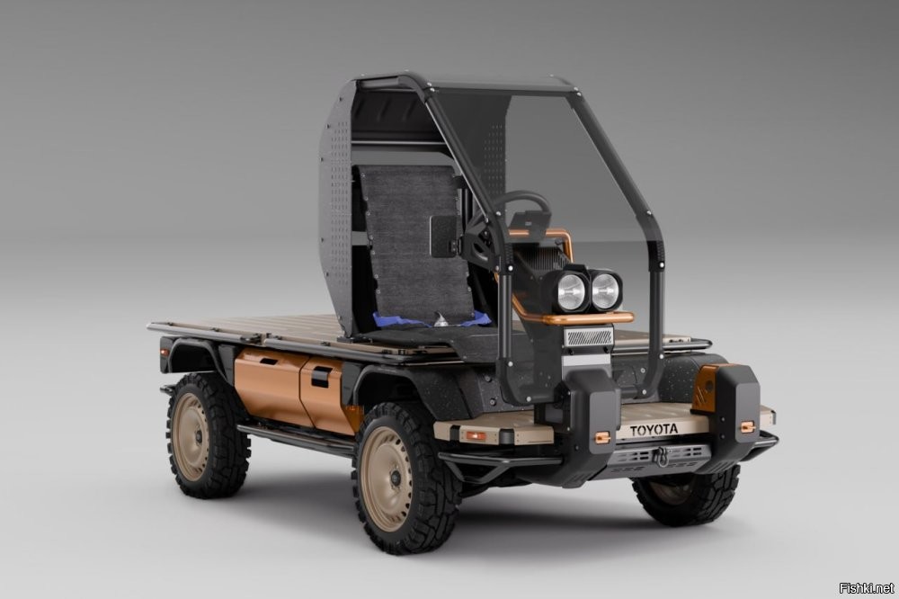 Идея очень неплоха. В Африке потребность в максимально дешевой платформе, а вот остальное действительно могут прикрутить сами. Умельцев там хватает, из говна и палок могут собрать такое, что технологические японцы никогда не додумаются .Тут главное должен быть простой неубиваемый движок лошадок на 100. В принципе так и пишут что будет бензиновый двигатель.

Toyota ожидает, что появление IMV Origin будет стимулировать развитие местного производства комплектующих, предназначенных специально для этой машины.

Остальные технические характеристики концепта неизвестны. Однако, он точно будет оснащаться простым бензиновым двигателем.