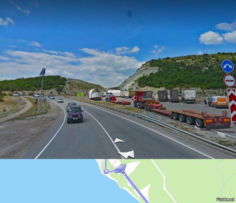 У нас в Новороссийске тоже горы начали прорезать чтоб спрямление сделать.....
Давнооооооо.....
Только воз и ныне там.