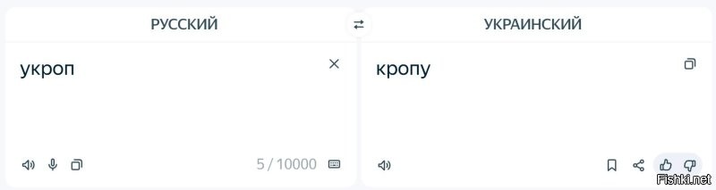 Не надо высасывать из пальца. Есть же переводчик.