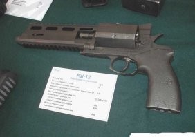 Револьвер под патрон от снайперской винтовки "Выхлоп".