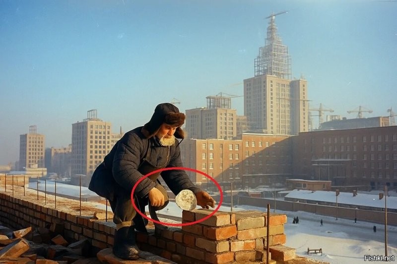 Эти советские стены толщиной 65 см, из кирпича, стоили старые маги и чародеи.
Вообще не касаясь руками ни кирпича, ни мастерка.
ИИ не даст списдеть!