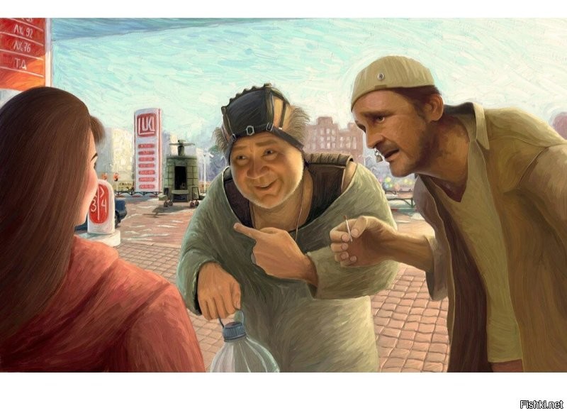 Для воды канистры.