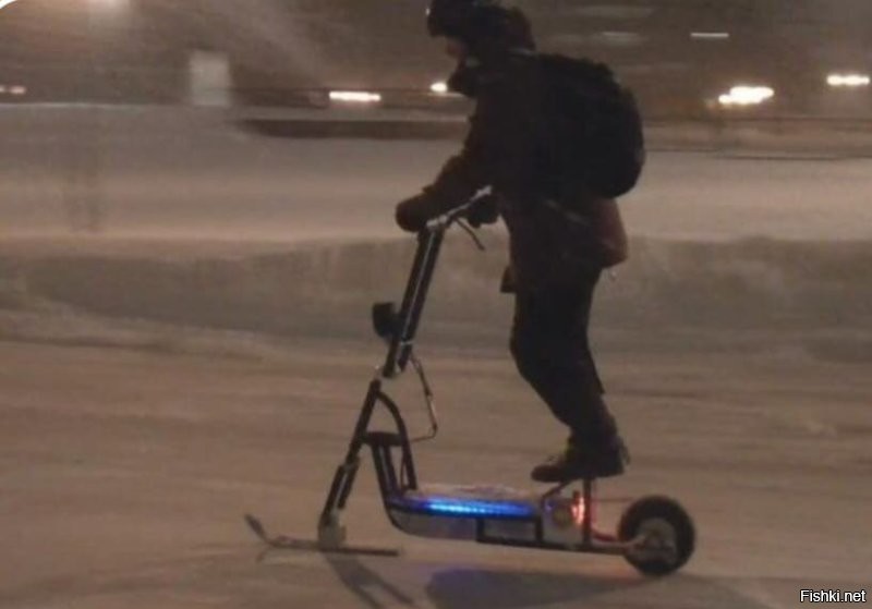 Снег? Вы серьёзно? 
Их остановит только травматология