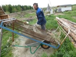 Эта лопата предназначена для гравия
...
А эта кровать предназначена для песка)