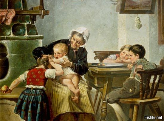 Тем временем в деревне.