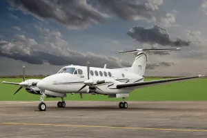Beechcraft King Air.