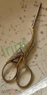 Кстати, вот различные варианты ножниц в виде птицы начала прошлого века.
А имя "великого мастера" Жан-Мари Руло из несуществующего  можно встретить только в упоминании к подобному фото китайских современных ножниц и на Кинопоиске