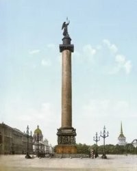 Нет, из Эрмитажа, он же сейчас в Питере стоит. Вишь, как ровно? Моя работа...