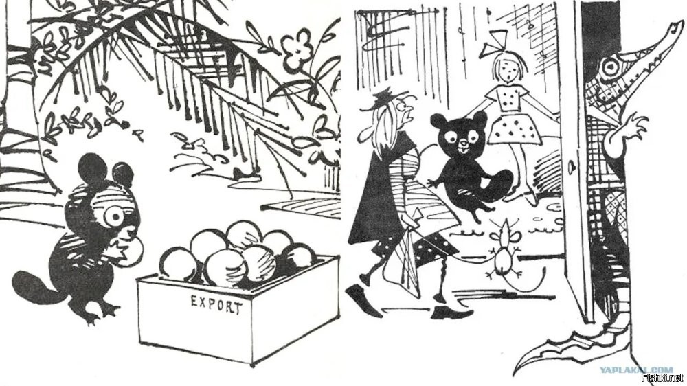 К слову, у первозданного Чебурашки уши были не такие и большие.