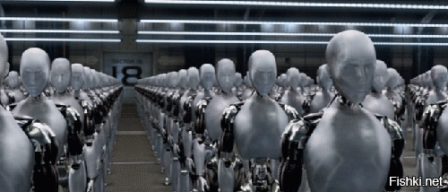 Китайская компания показала "армию" человекоподобных роботов