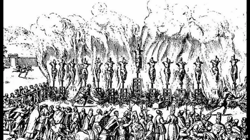 Прикрыв гладиаторские бои, христиане придумали аутодафе.
 Главное - зрелищность!