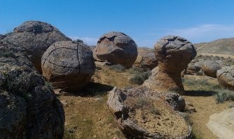 Мангышлак. Долина шаров. (ныне- Мангистау. Торыш)
