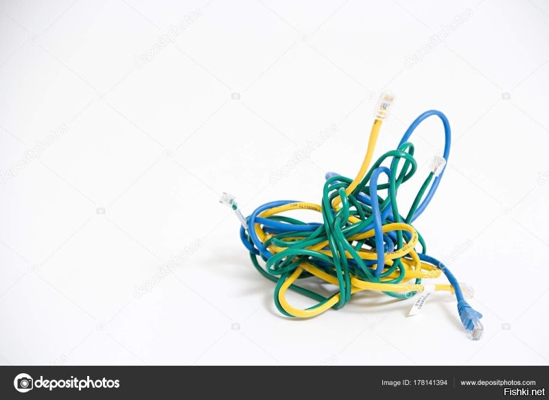 За не имением машинки. Это мой кабель после распаковки.