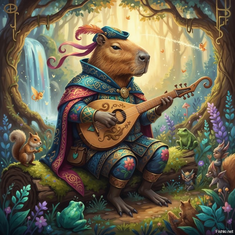 А еще ИИ может нарисовать капибарда (ученым не показывайте!)