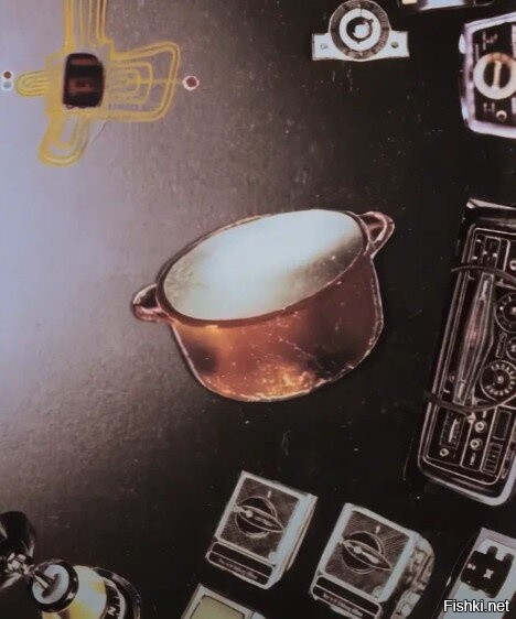 Большая тарелка улыбатора