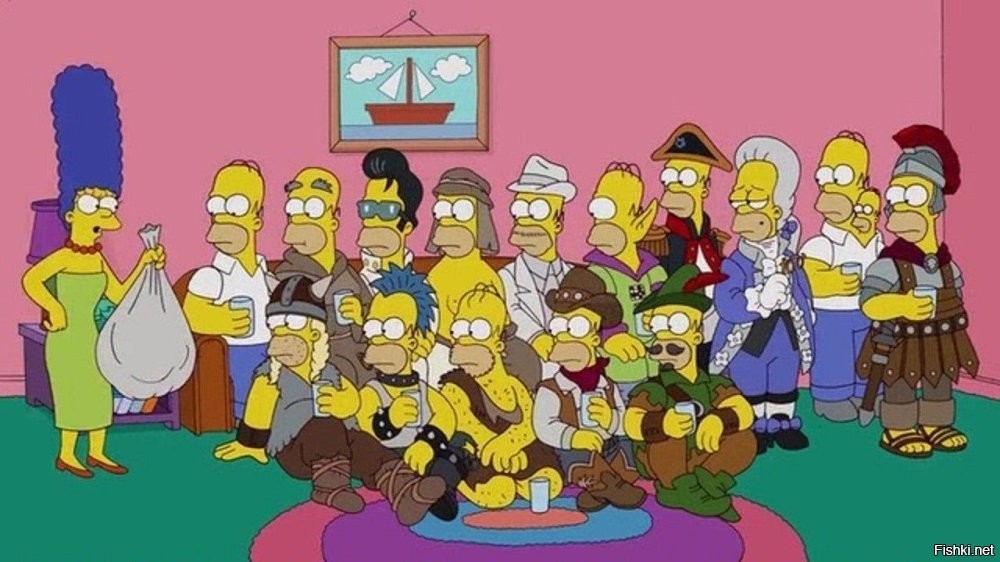 это уже было в Симпсонах