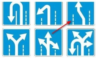 А в каком месте у рега полоса перекрыта? У него знак, ехать прямо, он едет прямо. Разметки нет. С чего Вы взяли что его полоса другая? А если впереди было бы не две полосы движения а например пять? В какую рег должен был ехать по Вашему? Есть специальный знак, который указывает, что нужно перестроится, здесь его нет!