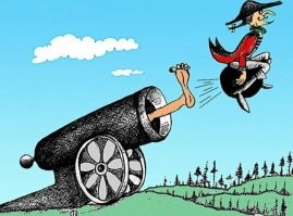 Цирковой трюк закончился травмами для акробата