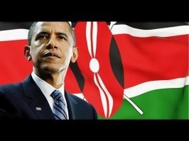 Обама родом из Кении...
И это обычный политстёб с намёком...