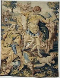 Ну там другой случай.

Одиссей на войну ехать вообще не хотел. Когда к нему приехал древнегреческий военкомат в лице соседних царей, он решил откосить изображая сумасшедшего. Он зимой запряг волов и принялся пахать камни, игнорируя внешние раздражители.Но хитрый военком положил перед плугом младенца и Одиссей спалился... 

На Итаке, в те староглинянные времена местный царь - чел несомненно авторитетный и по- богаче своих подданных, но однако не так что бы очень...И хозяйством своим вынужден был заниматься сам,,, ну царица ещё помогала...