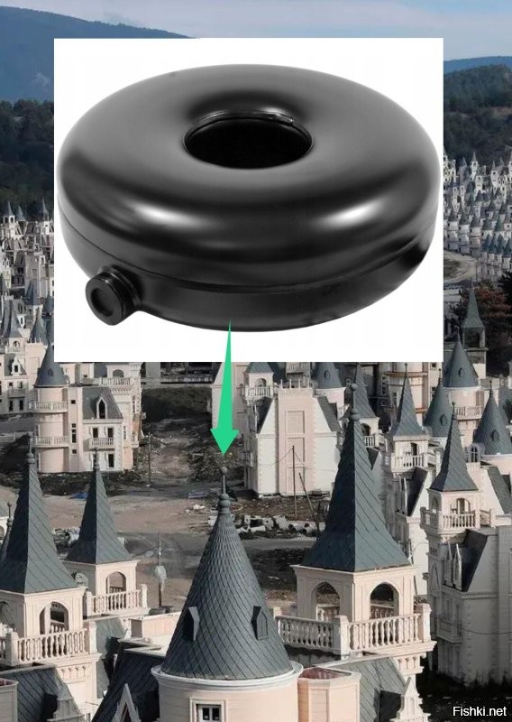 Посёлок-призрак в Турции