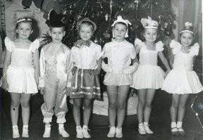 Новогодний утренник в детском саду.1969г.