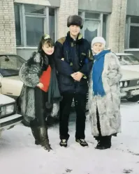 О! Шуба из козлика. Серенькая. Мечта моя несбывшаяся.