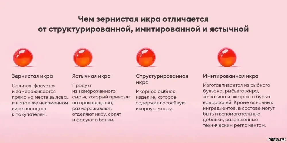 Ну таки в структурированной хоть пожамканная, но икорная масса содержится.