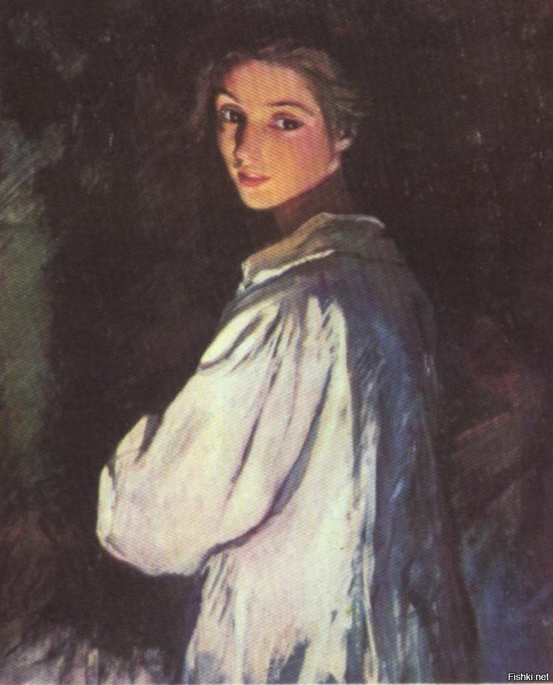 Не осуждаю...Но скорее она хотела быть красивой. И слегка себя приукрашивала...совсем чуть-чуть.)))
Но мы простим женщине её маленькие слабости....