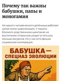 А моногамия то тут причём? 
Наоборот, полигамной семье выживать проще.