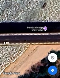 Если что, туда нормальная дорога есть, по тому новому мосту.