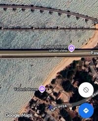 Если что, туда нормальная дорога есть, по тому новому мосту.