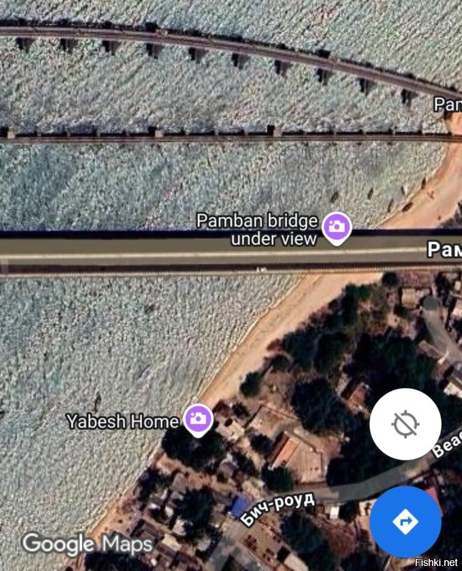 Если что, туда нормальная дорога есть, по тому новому мосту.