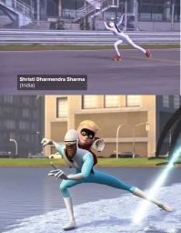 Новая мировая рекордсменка по лимбо на роликах