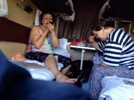 Поездка в купе закончилась нотацией