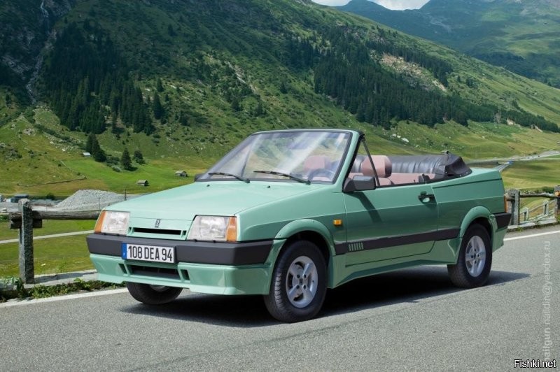 Знакомьтесь - Lada Natascha, на базе ВАЗ-2108, уроженка Бельгии