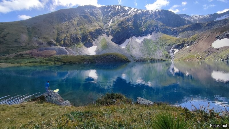 Радоновое озеро. Иваноцский хребет. Восточно-Казахстанская облать.