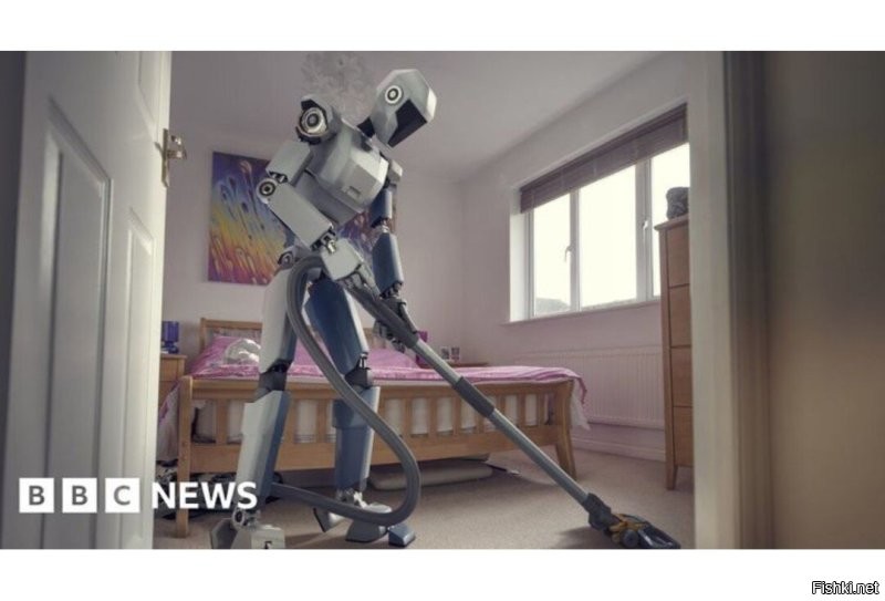 Модно - роботом пылесосом.