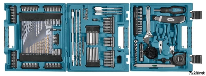 Календарь на один месяц? Зашибись. А если мне сверло понадобилось, а сегодня открылся брелок болгарки, что отложить ремонт пока свёрла не откроются? И вообще, идея не доработана. Надо взять такой набор и каждое сверло, каждую биту в отдельную коробочку. Как раз на год хватит, а ремонт, он и подождать может.