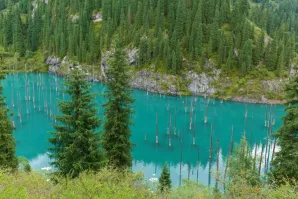 Озеро Каинды, Алматинская обл, Казахстан