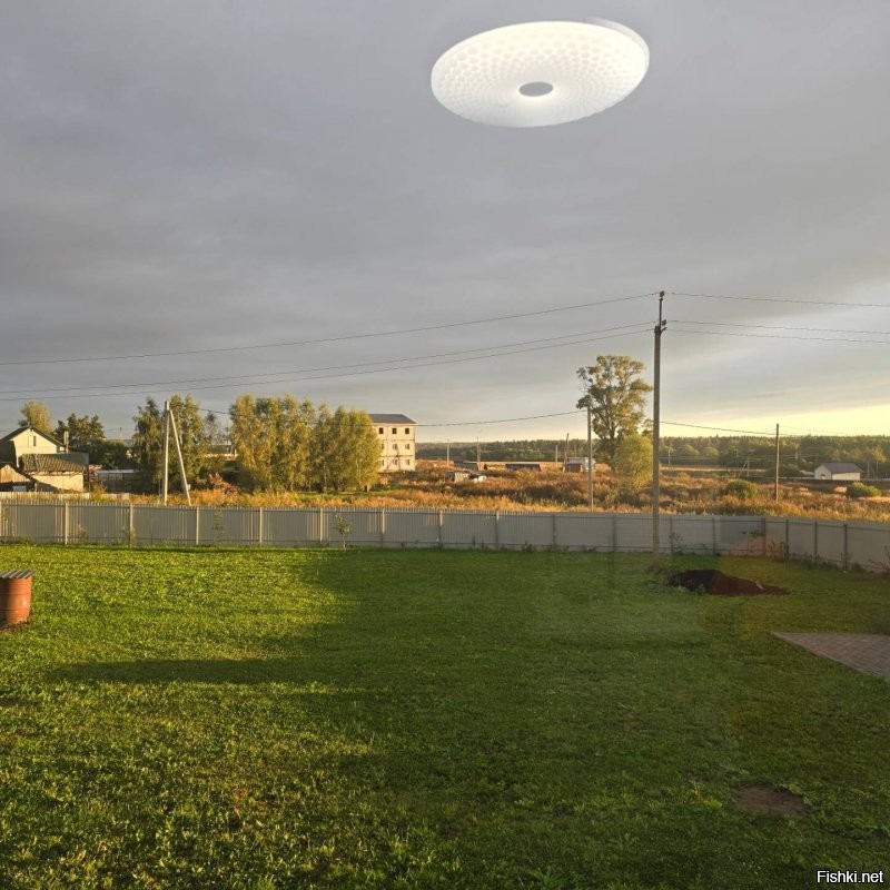 НЛО у меня на даче